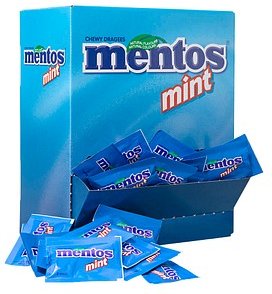 mentos mint Duo Kaubonbons 250x 2 Dragees
