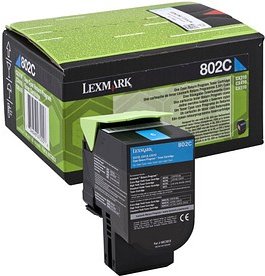 Lexmark 80C20C0 cyan Toner