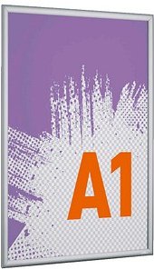 Thumbnail - DURABLE Klapprahmen silber 66,0 x 90,0 cm, 1 St.