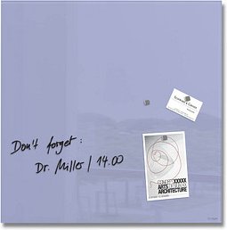 Thumbnail - SIGEL Glas-Magnettafel artverum® 48,0 x 48,0 cm lavendel