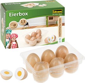 Idena Kaufladen Eierbox mehrfarbig