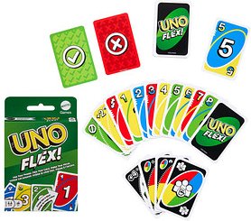 Mattel GAMES UNO Flex Kartenspiel, 1 St.