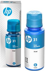 HP 31 (1VU26AE) cyan Tintenflasche