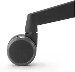 Trendoffice by Dauphin Stuhlrollen für harte und Teppichböden, 5 St.