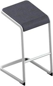 Quadrifoglio Hocker C-STOOL OCSTOA01/2JUX anthrazit