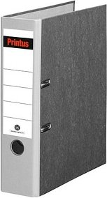 Printus Ordner grau marmoriert Karton 8,0 cm DIN A4, 1 St.