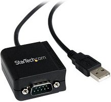 StarTech.com USB 2.0 A/RS232 Kabel 1,8 m schwarz, 1 St.
