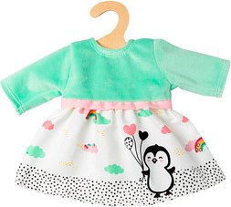 Heless® Kleid Pinguin Pünktchen Puppenzubehör