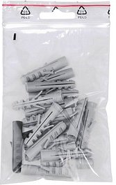 Druckverschlussbeutel 50 µm 10,0 x 15,0 cm, mit Euroloch, 1.000 St.