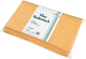 Bodentuch Vlies 95 °C waschbar, 10 Tücher