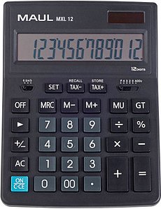 MAUL MXL 12 Tischrechner schwarz