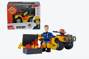Simba Feuerwehrmann Sam Mercury-Quad 109257657 Spielzeugauto
