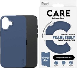 Thumbnail - CARE by PanzerGlass® Fashionable Case Handy-Cover für Apple iPhone 16 Plus blau