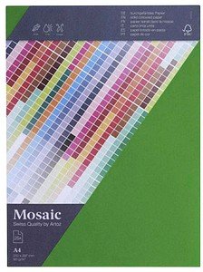 artoz Briefpapier Mosaic apfelgrün DIN A4 90 g/qm 25 Blatt