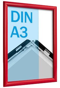 SPRINTIS Klapprahmen rot 29,7 x 42,0 cm, 1 St.