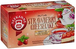 TEEKANNE STRAWBERRY CHEESECAKE Tee 18 Portionen