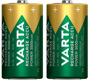 Thumbnail - 2 VARTA Akkus RECHARGE ACCU Power Baby C 3.000 mAh