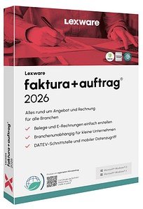 Thumbnail - LEXWARE Faktura+Auftrag 2026 Software Vollversion (PKC)