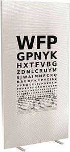 Thumbnail - PAPERFLOW Trennwand easyScreen Business, 61227 bunt 94,0 x 173,4 cm