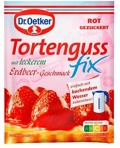 Dr. Oetker Tortenguss Erdbeer 50,0 g