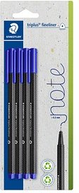 STAEDTLER triplus® Fineliner blau 0,3 mm, 4 St.