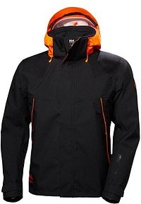 Thumbnail - Helly Hansen® unisex Regenjacke CHELSEA EVOLUTION schwarz Größe 3XL