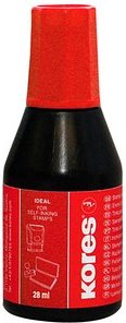 Kores® Stempelfarbe 71328 rot 28,0 ml