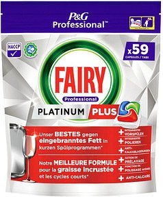 FAIRY Professional PLATINUM PLUS Spülmaschinentabs 59 St.