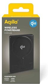 Thumbnail - Aqiila® Qi2 wireless Powerbank 5.000 mAh schwarz
