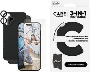 CARE by PanzerGlass® 3-in-1 Schutz-Set für Apple iPhone 16 Plus