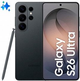 SAMSUNG Galaxy S26 Ultra Dual-SIM-Smartphone black 256 GB