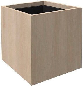 Thumbnail - fm Pflanzkübel Plant Holz akazie rechteckig 38,0 x 40,0 cm, 1 St.