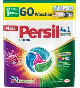 Persil COLOR 4in1 DISCS TIEFENREIN Waschmittel Caps, 60 St.