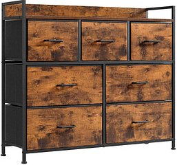 Thumbnail - SONGMICS Sideboard, LTS137B01 braun 98,0 x 28,5 x 85,0 cm