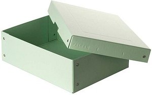 FALKEN PURE Aufbewahrungsbox 1250 Blatt pastellgrün 24,0 x 32,0 x 10,0 cm