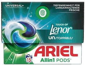 ARIEL UNIVERSAL+ Allin1 PODS Lenor Waschmittel Caps, 15 St.