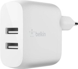belkin BoostCharge Ladeadapter weiß, 24 Watt