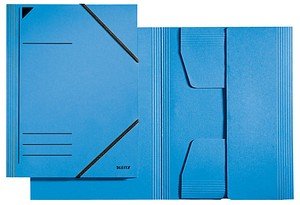 LEITZ Eckspanner 3981 DIN A4 blau, 1 St.