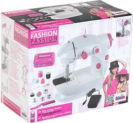 klein Kinder-Nähmaschine 7901 weiß, pink