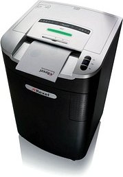 Thumbnail - Rexel Mercury RLM20 Aktenvernichter mit Partikelschnitt P-4, 4 x 40 mm, bis 20 Blatt, schwarz