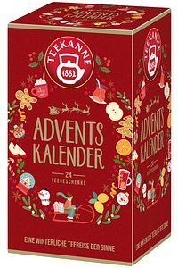 TEEKANNE Adventskalender 24 Portionen