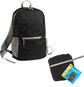 WEDO Rucksack Kunstfaser schwarz 12-13 l