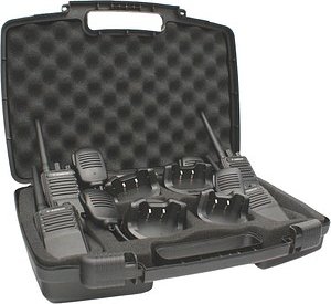 Albrecht Tectalk Worker 3 Funkgeräte-Set schwarz