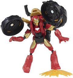 Thumbnail - Hasbro Marvel F02445L0 Iron Man mit 2-in-1 Motorrad Spielfigur