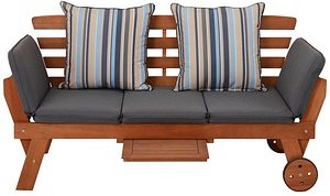 Thumbnail - Garden Pleasure Gartenbank RINCON 985283 natur Holz 190,0 cm