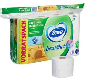 Zewa Toilettenpapier bewährt 3-lagig, 24 Rollen