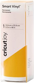 cricut™ Joy Smart Vinyl matt Vinylfolie permanent gelb 13,9 x 121,9 cm, 1 Rolle