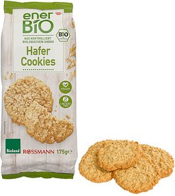 enerBiO Bio Hafer Cookies Kekse 175,0 g