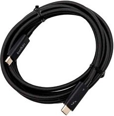 belkin Thunderbolt 4 USB-C-Stecker Kabel Connect 2,0 m schwarz, 1 St.