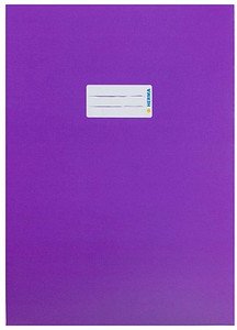 HERMA Heftumschlag violett Papier A4